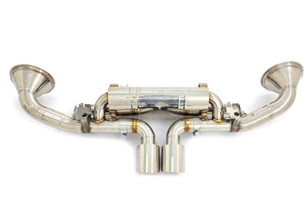 Silenziatore di scarico sportivo Valvetronic in Titanio per Porsche 992 GT3 - Designtek - 9GT251052F, 9GT251052D, 9GT251052H Silenziatore di scarico sportivo Valvetronic in Titanio per Porsche 992 GT3 - Designtek - 9GT251052F, 9GT251052D, 9GT251052H