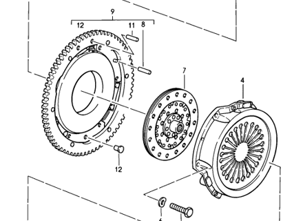 Clutch Kit. Porsche 928 Sachs 2 x Clutch Plate, 1 x Pressure Plate - 92811691100, 300512001, 92811601136, 92811601135, 92811603127 Clutch Kit. Porsche 928 Sachs 2 x Clutch Plate, 1 x Pressure Plate - 92811691100, 300512001, 92811601136, 92811601135, 92811603127