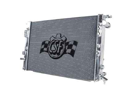 Aluminium radiator voor waterkoelvloeistof. Porsche Boxster 987 / Kaaiman 987C / 997 - 8K0121251AL, 8K0121251AA, 9A712125101, 7091