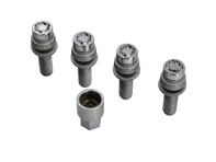 Vergrendelbare wielboutenset voor Porsche Cayenne en Panamera - 28044