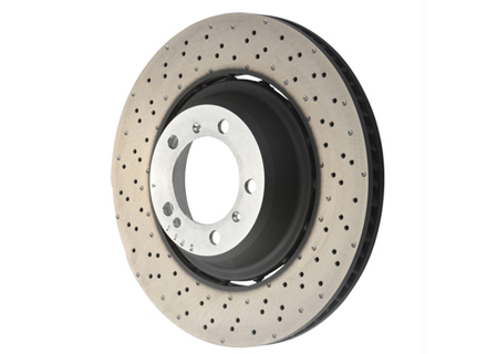 Disco freno posteriore, alleggerito, forato, 380x30 mm. Porsche 992.1 Carrera GTS / Turbo - 992615601H, 992615602H - PRL49217, PRR49218 Disco freno posteriore, alleggerito, forato, 380x30 mm. Porsche 992.1 Carrera GTS / Turbo - 992615601H, 992615602H - PRL49217, PRR49218