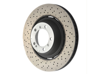 Brake disc rotor Rear, Light Weight drilled, 380x30mm. Porsche 992.1 Carrera GTS / Turbo - 992615601H, 992615602H - PRL49217, PRR49218 Brake disc rotor Rear, Light Weight drilled, 380x30mm. Porsche 992.1 Carrera GTS / Turbo - 992615601H, 992615602H - PRL49217, PRR49218