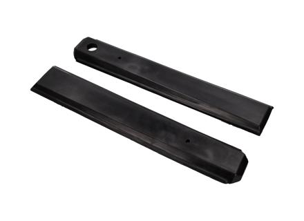 Gomas de las esquinas del parachoques trasero. (JUEGO DE 2) Porsche 911 / 912 / 930 - 9115050990170A, 9115050990470A, 9115051000170A, 91150509901, 91150509904, 91150510001