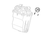 O-ring e morsetto per serbatoio servosterzo AD10. Porsche 996 GT3 CUP. - 99923054440