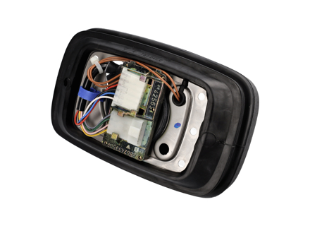 Door Mirror Frame - With Motor. Porsche 928 1987-91 - 92862406700