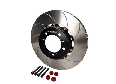 Disque de frein / Rotor fendu 2 pièces AVANT 996 TT / 997 / 987 Cayman S / 991 C2S C4S / 718 / 991.2 / 992 C2S C4S - A1032