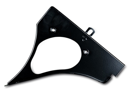 Piastra di copertura del condotto del motore, posteriore destra. Porsche 911/914/964 - 91110603600 - 1682601980, 591191-2, PS6859 Piastra di copertura del condotto del motore, posteriore destra. Porsche 911/914/964 - 91110603600 - 1682601980, 591191-2, PS6859