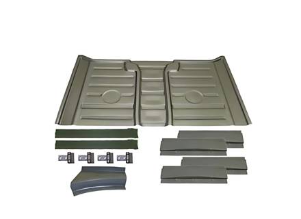 Achterste bodemplaat kit. Porsche 914 - 91450193924, 91450193711, 91450194300, 91450193782, 91450193783, 91450107611 - PP345 Achterste bodemplaat kit. Porsche 914 - 91450193924, 91450193711, 91450194300, 91450193782, 91450193783, 91450107611 - PP345