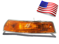Unidad indicadora con lente y sello (SWB). Porsche 911/912 1965-68 EE. UU. - 90163140202, 90163140102, 15848, 15848/D, 15848/S Unidad indicadora con lente y sello (SWB). Porsche 911/912 1965-68 EE. UU. - 90163140202, 90163140102, 15848, 15848/D, 15848/S