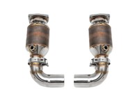 Fabspeed Sport Catalytic Converters. Porsche 997.2 Turbo / Turbo S 2010-12 - FSPOR9972TSC - FS.POR.9972T.SC