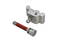 Piastra filettata per cavo di tensione del cofano cabriolet. Porsche 986 Boxster 1997-04 - 98656191700, 98656131700, 98656181900