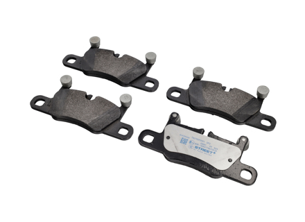 Pagid street+ 后刹车片。保时捷 991 / 992 - 99135294900, 99135294901, 99135294902, 99135294904, 992698093, 992698451H - 25691, 4909