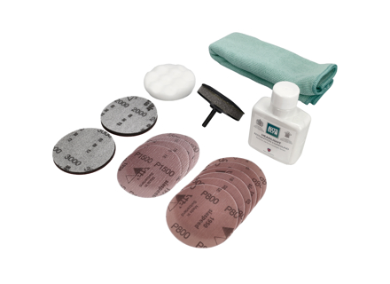 KIT COMPLETO DE RESTAURACIÓN DE FAROS AUTOGLYM - CARE010004