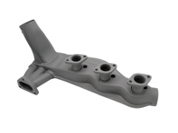 Uitlaatwarmtewisselaars, zacht staal geverfd. Porsche 911 2.7L / 911 3.0L 1974-83 / 911SC - 91.101, 91.101G, 91.101S, 1623102100, 93021102501, 1623103300, 1623103500 - 1623103300