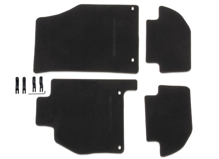 Fußmatten, schwarz. Porsche 928 LHD Autos - 000043154105FV, 000043154225FV Fußmatten, schwarz. Porsche 928 LHD Autos - 000043154105FV, 000043154225FV