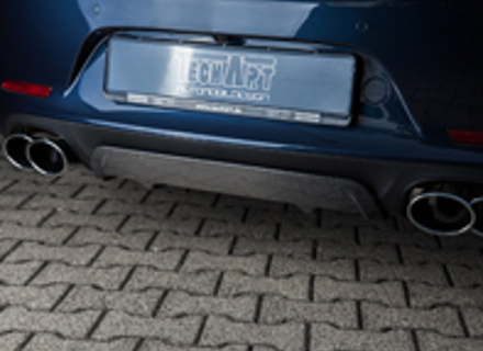 Section complémentaire du diffuseur arrière TechArt. Porsche 991.1 - 091.100.500.009, 091.121.500.009G, 091.121.500.009