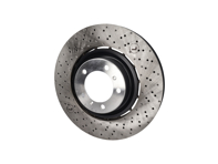Brake disc rotor, Front. Porsche 991 Turbo - 99135140502, 99135140602, 9P1615301B, 9P1615301D, 9P1615302D, 9P1615302B, 9P1615301K, 9P1615302K