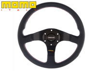 Steering wheel tuner, 350mm - black / black leather - Momo - M11110332211R, M11110335211R Steering wheel tuner, 350mm - black / black leather - Momo - M11110332211R, M11110335211R
