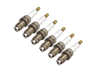 Bougies d'allumage (LOT DE 6). Porsche 965 Turbo / 993 Turbo / 996 Turbo / 996 GT2 / 996 GT3 - 99917019590, 99917019290, 99917018390