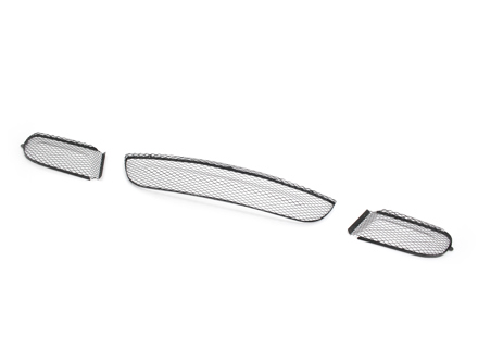 Gaasroosterset voorbumper. Porsche997GT3 - 99750532191, 99750532490, 99750532390