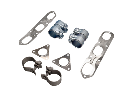 排气管配件套件保时捷。Boxster 986 - 99611110755, 99611311300, 99611111001, 99611120900