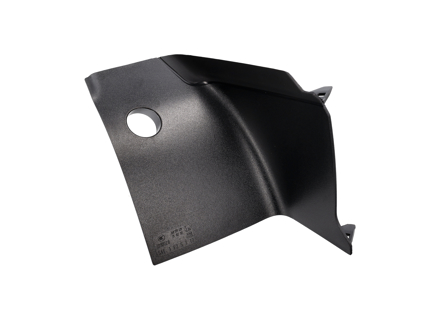 Pezzo di rifinitura nero - Plastica - Che si trova tra la luce posteriore e la barra luminosa del portellone posteriore. Porsche 9YA Cayenne - 9Y0945427B, 9Y0945428B