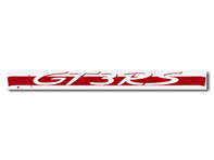 Decorative foil, side, in Indian Red for Porsche 996 GT3 RS - 99655933390, 99655933392, 99655933490, 99655933492 Decorative foil, side, in Indian Red for Porsche 996 GT3 RS - 99655933390, 99655933392, 99655933490, 99655933492