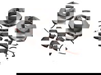 Voorremblokken en remschijfpakket Porsche 928 Sebro - 92835104306, 92835104401, 92835193101, 92861231501