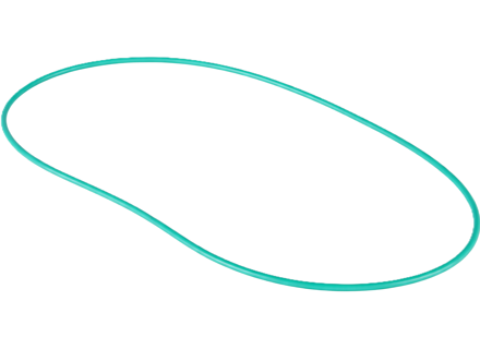 O型环。适用于保时捷986/987 Boxster/Cayman（1997-2008款）。 - 01V409133A, 98639702800