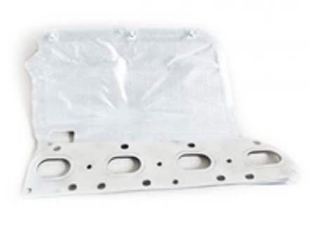 Beschermplaat voor uitlaatspruitstukken. Porsche 970 Panamera - 94811104101, 94811104201, 574.672, 574.682