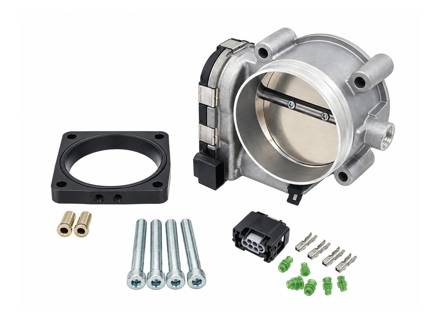 Elektronisches Drosselklappengehäuse-Kit (74 mm). Porsche 911 mit Carrera 3,2-Liter-Ansaugkrümmer (1974–1989). - AMS9050159 + AMS9050228, AMS9050159 + AMS9050229