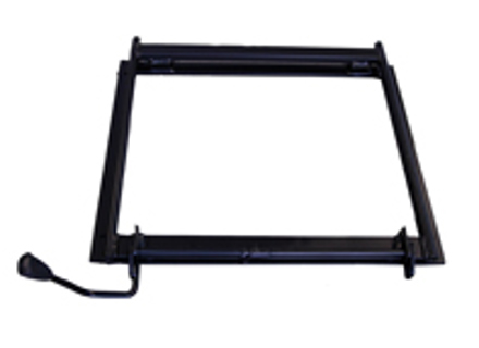 Neigbarer Sitzsockel S-Sitz mit Gleitern. Porsche 911 69-73 - SET11.1.123, SET11.1.124, SET111123, SET111124