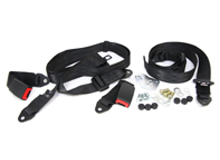 Cinturones diagonales y de regazo traseros estáticos de 3 puntos (juego de 2). Porsche 356 / 912 / 911 hasta 83 - 91180304904 Cinturones diagonales y de regazo traseros estáticos de 3 puntos (juego de 2). Porsche 356 / 912 / 911 hasta 83 - 91180304904