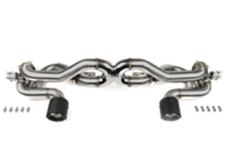 Sistema di scarico Valvetronic X-Pipe. Porsche 718 GT4 / GTS / Spyder (2020+) - 982251053D, 982251053G