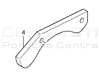Brake disc cover plate (UPPER) REAR. Porsche Carrera GT - 98035280300, 98035280400 Brake disc cover plate (UPPER) REAR. Porsche Carrera GT - 98035280300, 98035280400