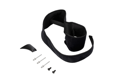 Safety belt strap roof frame. Porsche 986 Boxster - 98656197101, 98656197201