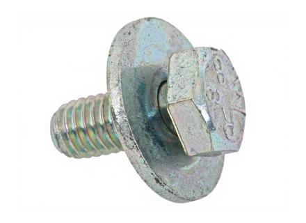 Boulon avec rondelle pour échappement, M6 x 14. Porsche 993 C2 / C4 1994-98 - 90007537401, 90007537402