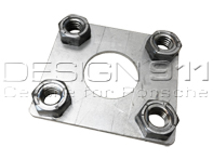 Türscharnier mit Gewindeplatte. Porsche 356 - 64453131000