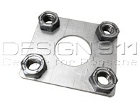 Deurscharnier met schroefdraadplaat. Porsche 356 - 64453131000 Deurscharnier met schroefdraadplaat. Porsche 356 - 64453131000