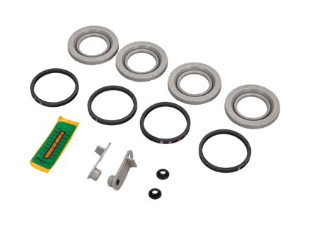 Kit de juntas para pinza de freno delantera de alto rendimiento de 38 mm. Porsche 718 Boxster / Cayman 2.0ltr / 2.5ltr - 9P1698671C, 99635191501 - 663801