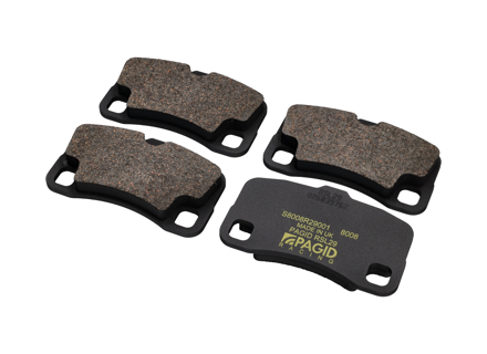 Pastiglie freno PAGID RSL Track Racing E8008 per Porsche 997 GT3 Cup - E8008