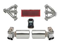 Fabspeed MILD STREET Abgasanlagen-Leistungspaket, mit ECU-Upgrade. Porsche 996 Turbo (2000–2005) - 99611102775, 99611102776, 99611198775, 99611198777, 99611110173, 99611110175, 99611110273, 99611110275 - FS.POR.996T.MAXMX50, FS.POR.996T.SHDR, FS.POR.996T.ET, FB195/01