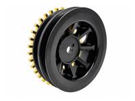Puleggia albero motore AC, nera. Porsche 911 3.2 Carrera 1984>> - 93010202403 - AMS9050326