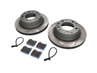 Pastiglie freno sportive POSTERIORI e pacchetto disco freno scanalato. Porsche 911 3.2L 1984-89 - 91135295006, 91135295007 Pastiglie freno sportive POSTERIORI e pacchetto disco freno scanalato. Porsche 911 3.2L 1984-89 - 91135295006, 91135295007