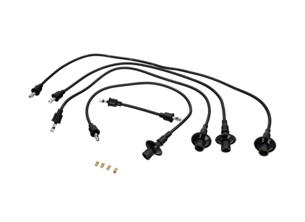 Ontsteking HT-kabelset. Porsche 356 / 912 / 914 - 61610995200, 0300.890.303 - 1692000110, ZEF303