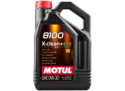 MOTUL 8100 X-CLEAN+ EFE 0W-30 motorolie 5ltr - 111678 MOTUL 8100 X-CLEAN+ EFE 0W-30 motorolie 5ltr - 111678