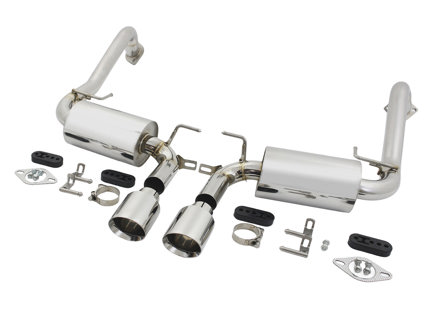 Exhaust Muffler / Silencer Sports DesignTek for Porsche Boxster / Cayman 718 - 982251051D, 982251051K, 982251051F, 982251051G, 982251051J, 982251052E, 982251052F, 982251052G, 982251052J