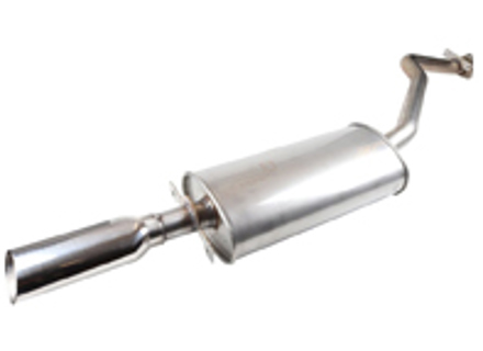 Uitlaat achter, sport, roestvrij staal. Met TÜV/EEC goedkeuring Porsche 924S / 944 - 1620613200, 94411108301, 92.490SKIN, 1620706300, 92.490 - 1620613200