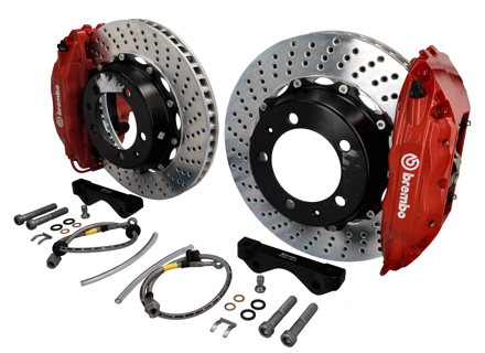 Brembo GT Big brake kit (Front). Porsche - Brake disc size: 332x32 - 1H17004A, 1H17004A1, 1H17004A2, 1H17004A3, 1H1.7004A Brembo GT Big brake kit (Front). Porsche - Brake disc size: 332x32 - 1H17004A, 1H17004A1, 1H17004A2, 1H17004A3, 1H1.7004A