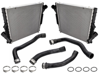Austauschsatz für Kühler und Leitungen für 991.2 / 982 Boxster / 982C Cayman - 9P1121251, 9P1121252, 9P1121623, 9P1121624, 9P1121611, 9P1121612, 99951249900, 99610680102